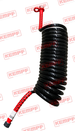 71055 Kempf Wendelflex M18x1,5 rot, l= 4.000 mm